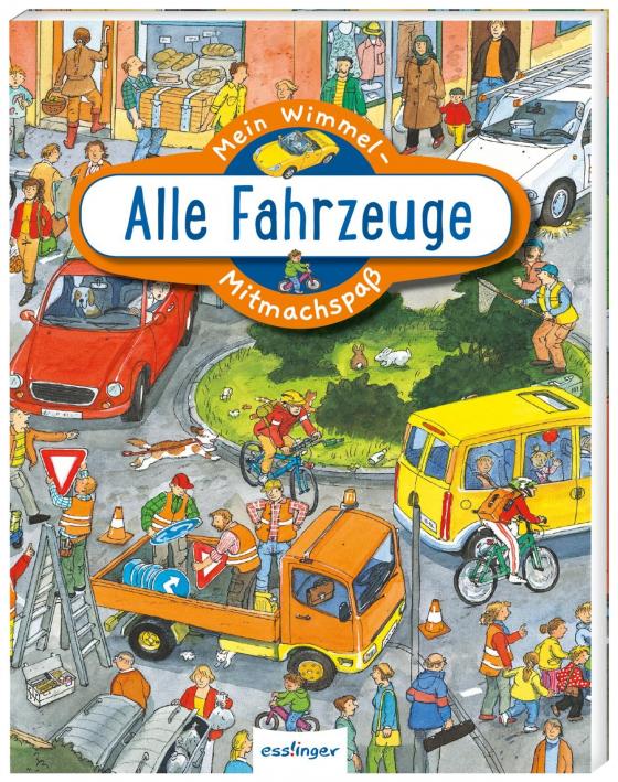 Cover-Bild Mein Wimmel-Mitmachspaß: Alle Fahrzeuge