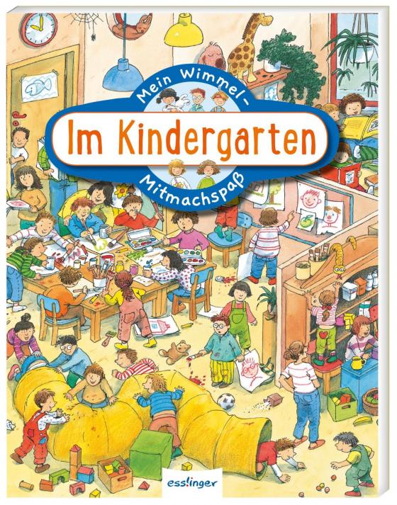 Cover-Bild Mein Wimmel-Mitmachspaß: Im Kindergarten