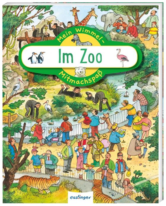 Cover-Bild Mein Wimmel-Mitmachspaß: Im Zoo