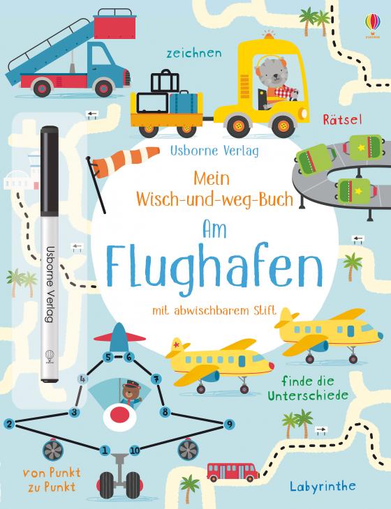 Cover-Bild Mein Wisch-und-weg-Buch: Am Flughafen