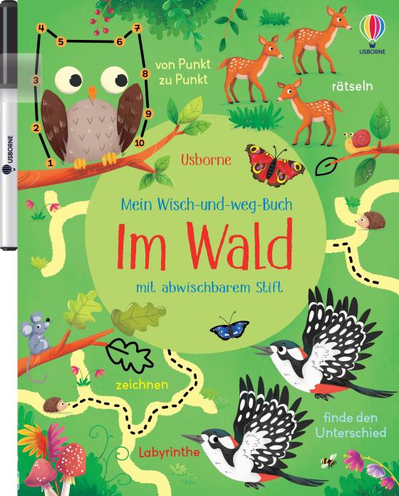 Cover-Bild Mein Wisch-und-weg-Buch: Im Wald