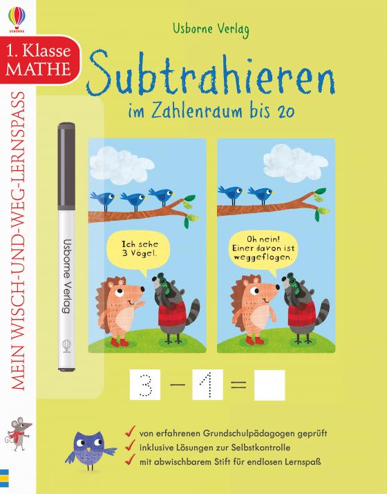 Cover-Bild Mein Wisch-und-weg-Lernspaß: Subtrahieren im Zahlenraum bis 20 (1. Klasse)