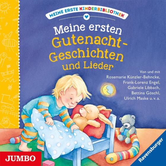 Cover-Bild Meine erste Kinderbibliothek. Meine ersten Gutenacht-Geschichten und Lieder