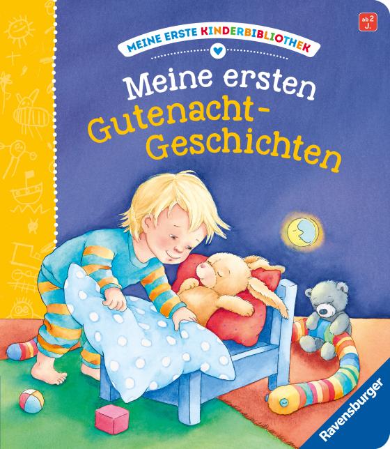 Cover-Bild Meine erste Kinderbibliothek - Meine ersten Gutenacht-Geschichten