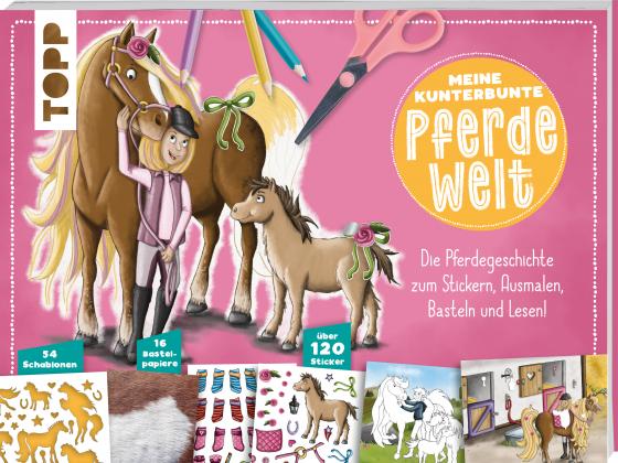 Cover-Bild Meine kunterbunte Pferde-Welt