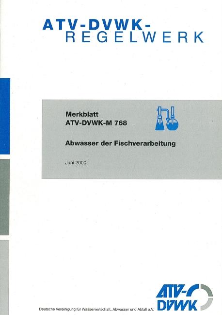 Cover-Bild Merkblatt ATV-DVWK-M 768 Abwasser der Fischverarbeitung