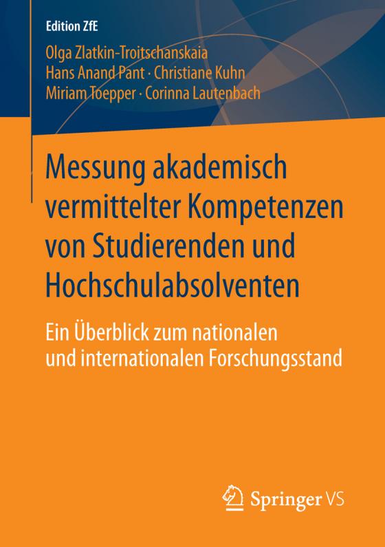Cover-Bild Messung akademisch vermittelter Kompetenzen von Studierenden und Hochschulabsolventen