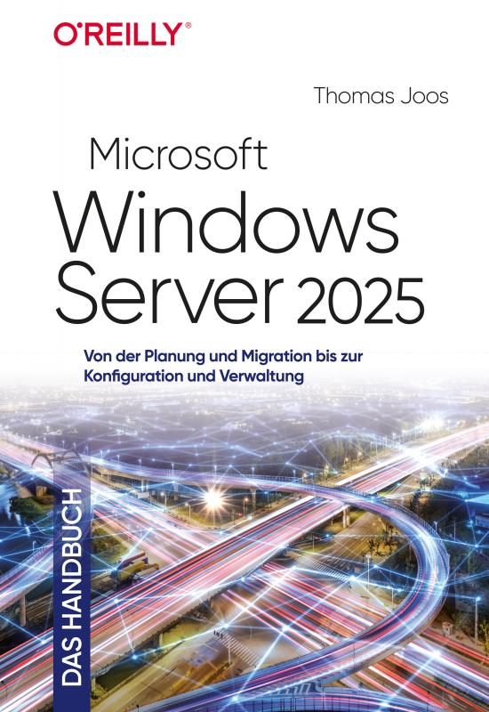 Cover-Bild Microsoft Windows Server 2025 – Das Handbuch