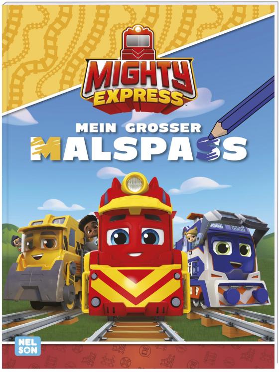 Cover-Bild Mighty Express: Mein großer Malspaß