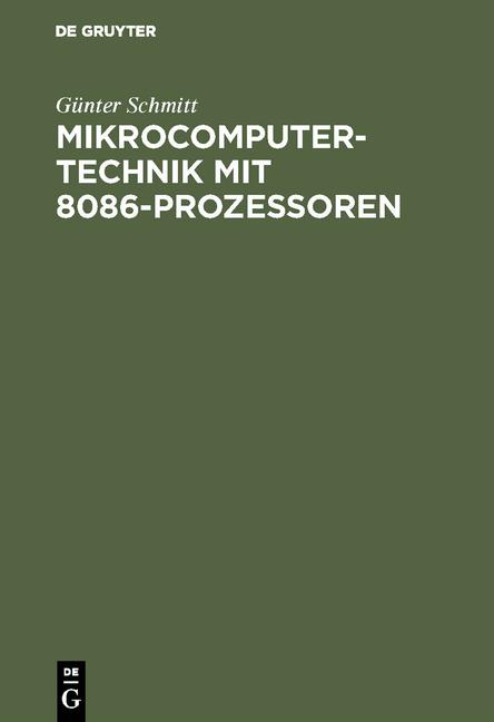 Cover-Bild Mikrocomputertechnik mit 8086-Prozessoren