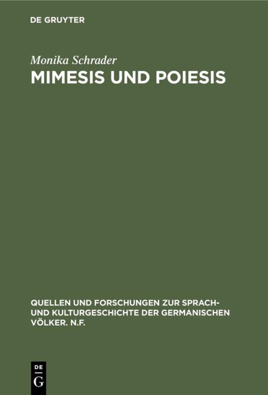 Cover-Bild Mimesis und Poiesis