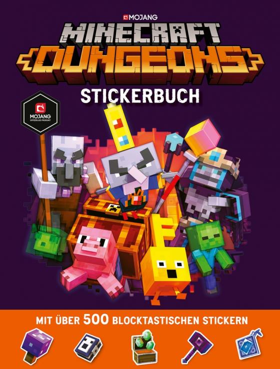 Cover-Bild Minecraft Dungeons Stickerbuch