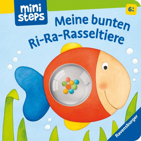Cover-Bild ministeps: Meine bunten Ri-Ra-Rasseltiere