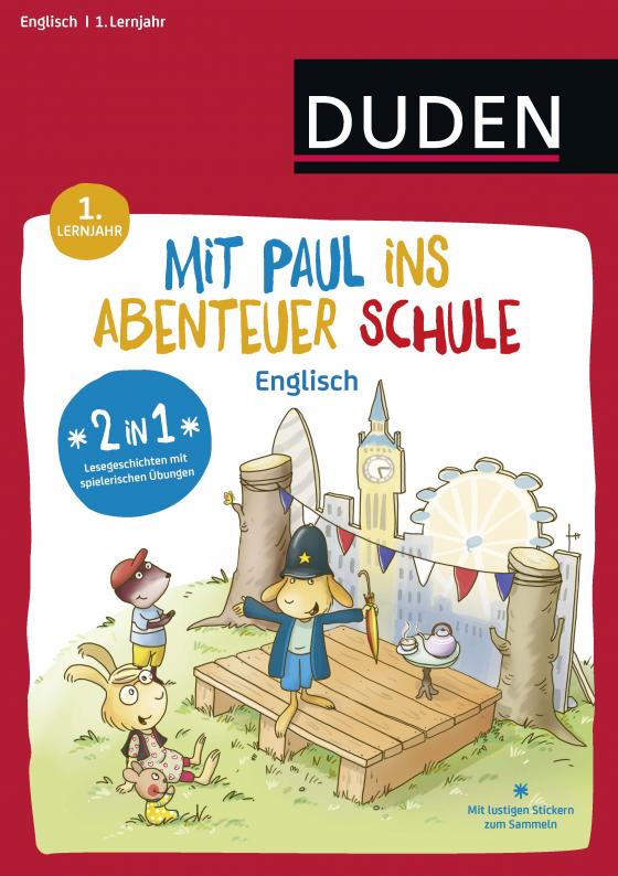 Cover-Bild Mit Paul ins Abenteuer Schule - Englisch - 1. Lernjahr