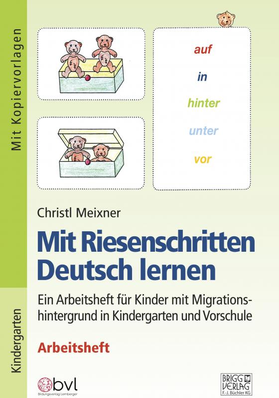Cover-Bild Mit Riesenschritten Deutsch lernen - Arbeitsheft