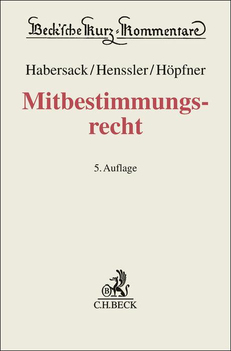 Cover-Bild Mitbestimmungsrecht
