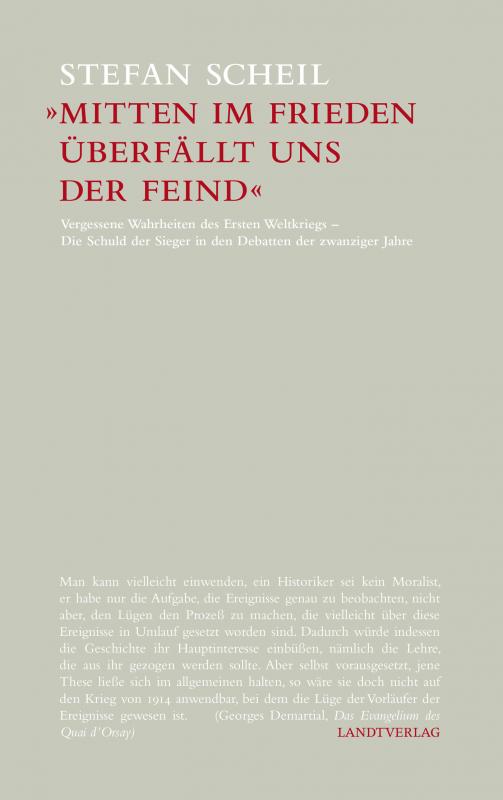 Cover-Bild "Mitten im Frieden überfällt uns der Feind"