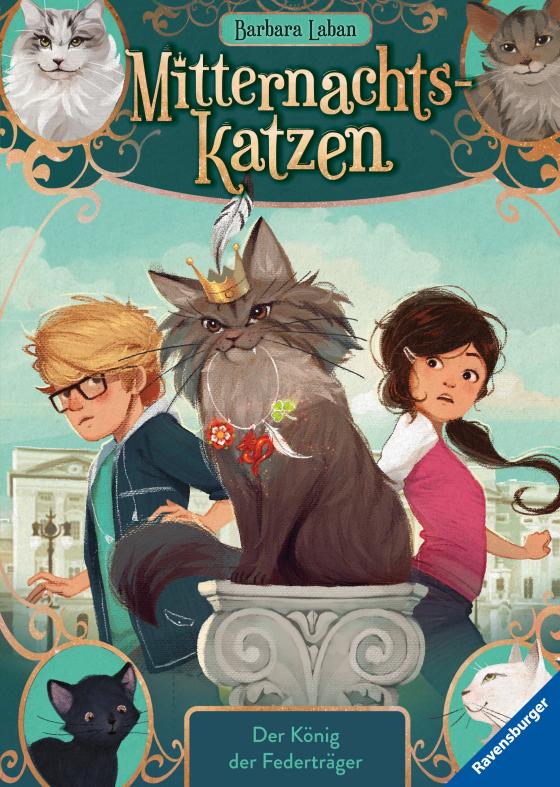 Cover-Bild Mitternachtskatzen, Band 3: Der König der Federträger (Katzenflüsterer-Fantasy in London für Kinder ab 9 Jahren)