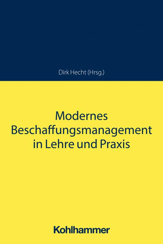 Cover-Bild Modernes Beschaffungsmanagement in Lehre und Praxis