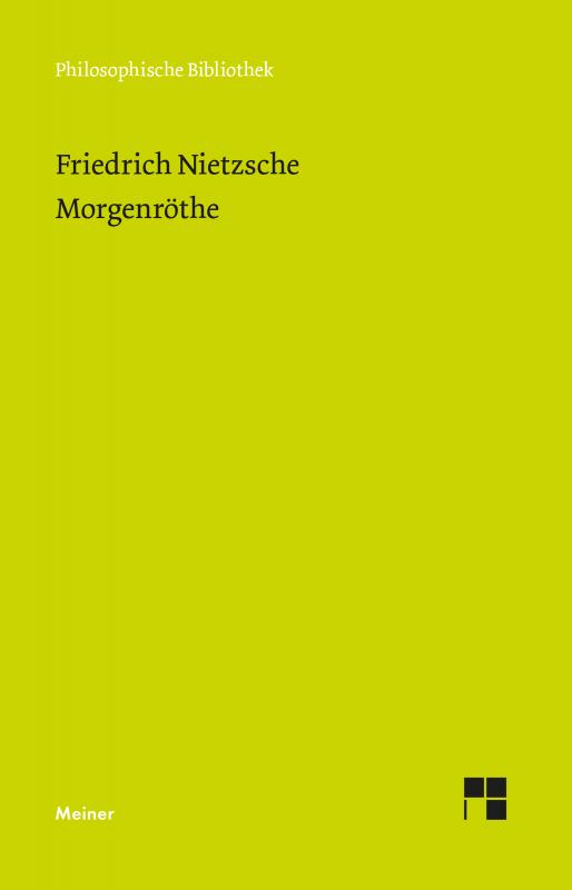 Cover-Bild Morgenröthe (Neue Ausgabe 1887)