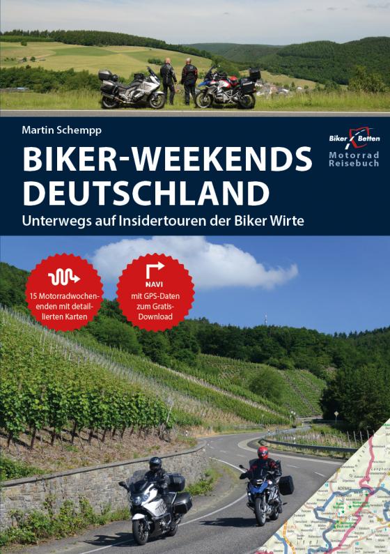 Cover-Bild Motorrad Reiseführer Biker Weekends Deutschland