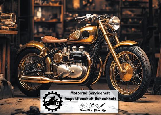 Cover-Bild Motorrad Serviceheft Inspektionsheft Scheckheft