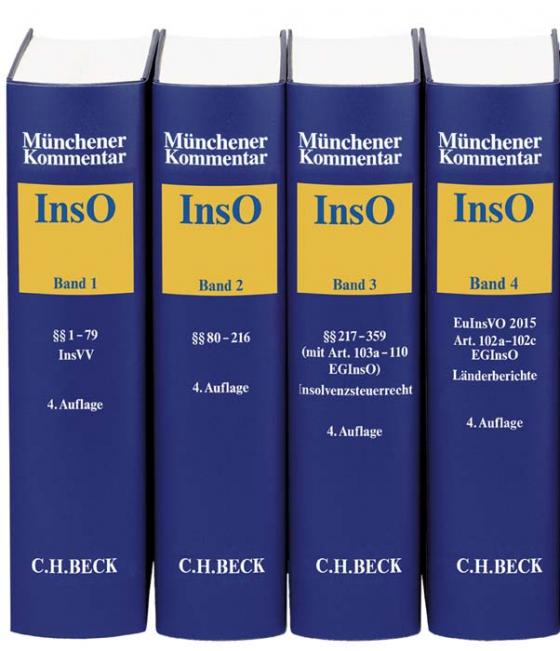 Cover-Bild Münchener Kommentar zur Insolvenzordnung Gesamtwerk