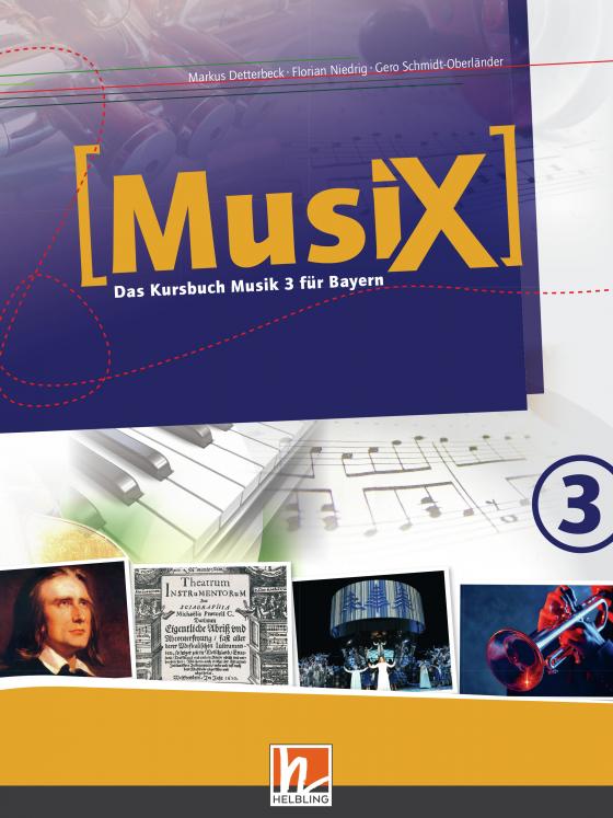 Cover-Bild MusiX 3 BY (Ausgabe ab 2017) Schülerband