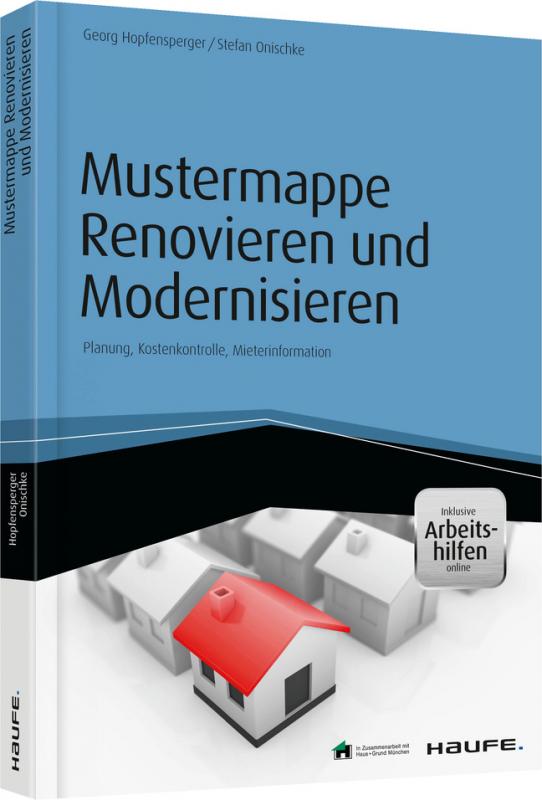 Cover-Bild Mustermappe Renovieren und Modernisieren - inkl. Arbeitshilfen online