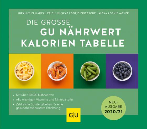 Cover-Bild Nährwert-Kalorien-Tabelle, Die große GU