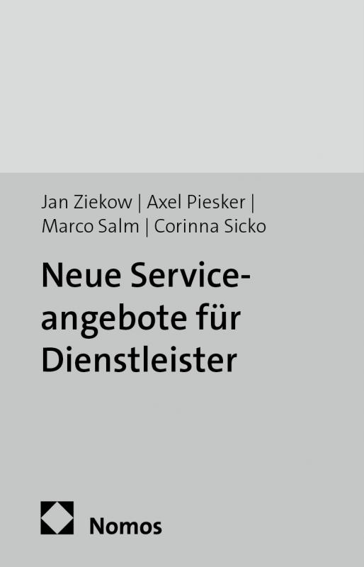 Cover-Bild Neue Serviceangebote für Dienstleister