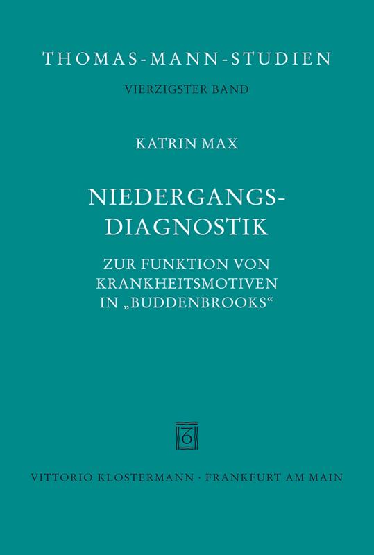Cover-Bild Niedergangsdiagnostik
