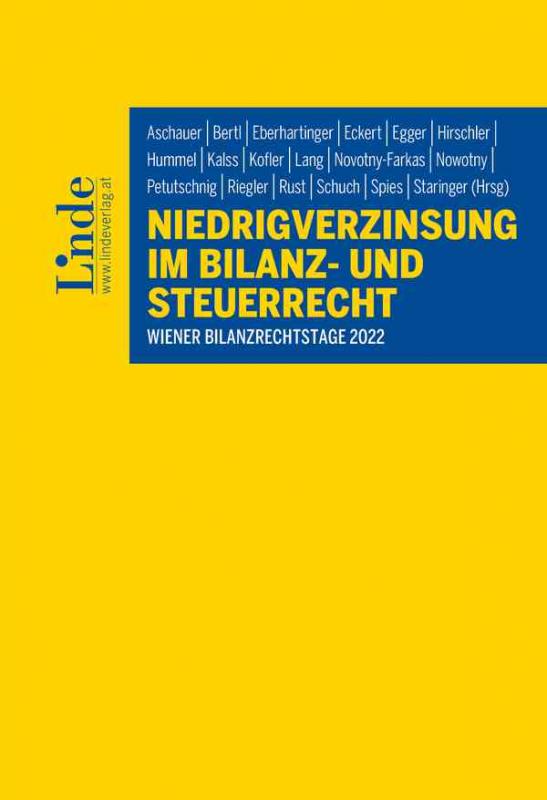 Cover-Bild Niedrigverzinsung im Bilanz- und Steuerrecht