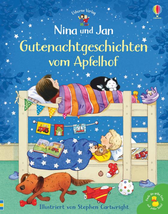 Cover-Bild Nina und Jan - Gutenachtgeschichten vom Apfelhof