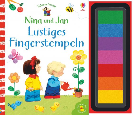 Cover-Bild Nina und Jan - Lustiges Fingerstempeln