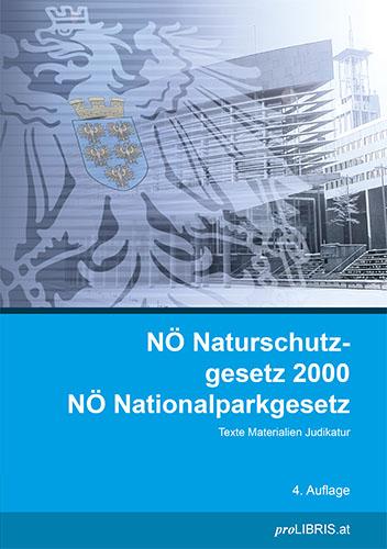 Cover-Bild NÖ Naturschutzgesetz 2000 / NÖ Nationalparkgesetz