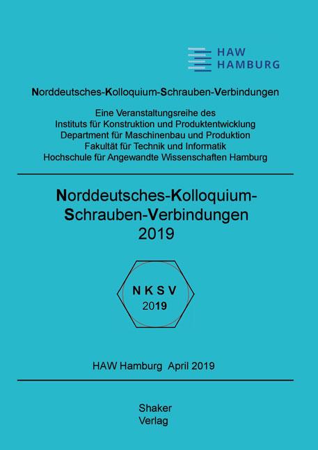 Cover-Bild Norddeutsches-Kolloquium-Schrauben-Verbindungen 2019