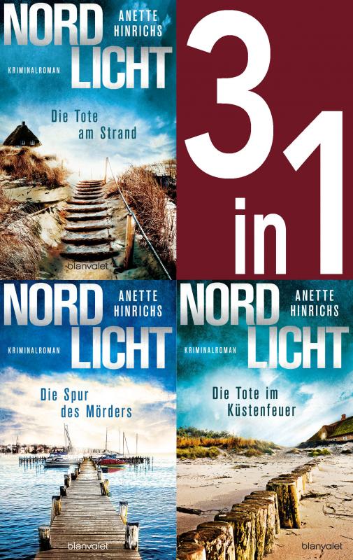 Cover-Bild Nordlicht Band 1-3: Die Tote am Strand / Die Spur des Mörders / Die Tote im Küstenfeuer (3in1-Bundle)