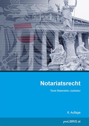 Cover-Bild Notariatsrecht
