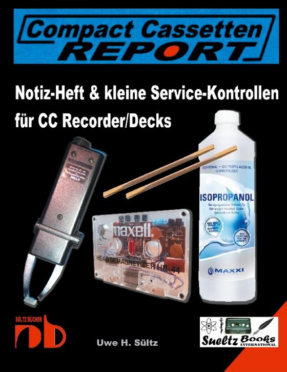 Cover-Bild Notiz-Heft & kleine Service-Kontrollen für CC Recorder/Decks