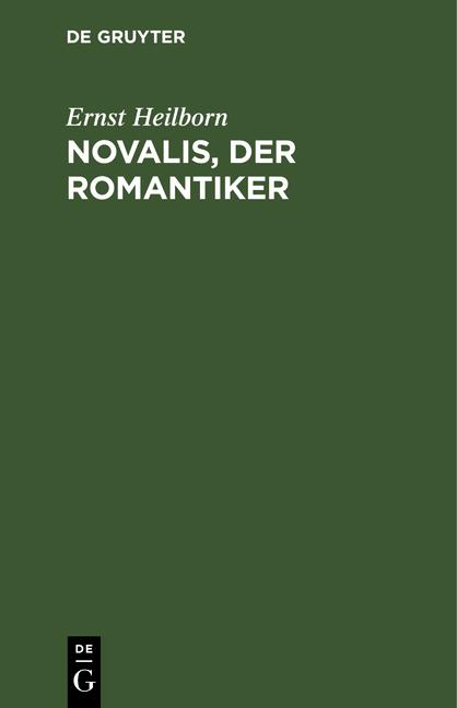 Cover-Bild Novalis, der Romantiker
