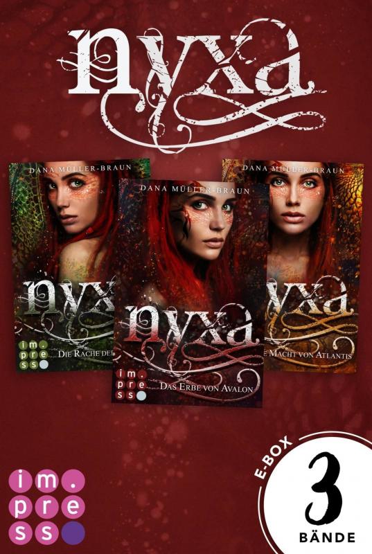 Cover-Bild Nyxa: Sammelband der drachenstarken Fantasy-Serie (Band 1-3)