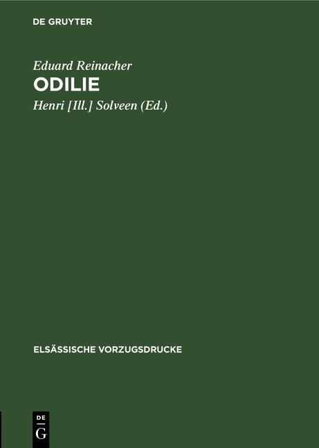 Cover-Bild Odilie