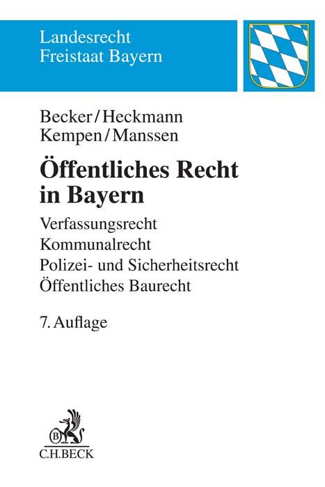 Cover-Bild Öffentliches Recht in Bayern