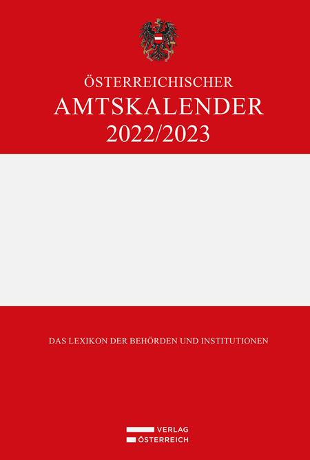 Cover-Bild Österreichischer Amtskalender 2022/2023