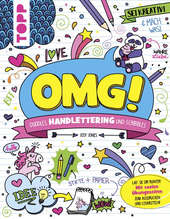 Cover-Bild OMG! Doodles, Handlettering und Scribbles
