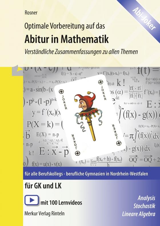 Cover-Bild Optimale Vorbereitung auf das Abitur in Mathematik (NRW)
