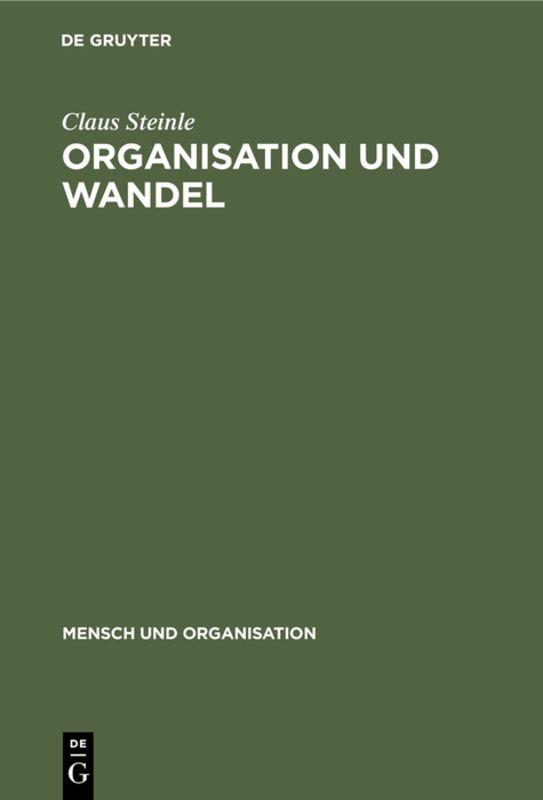 Cover-Bild Organisation und Wandel