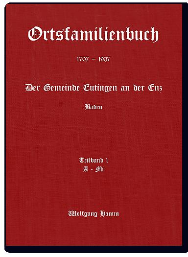 Cover-Bild Ortsfamilienbuch Eutingen an der Enz 1707-1907