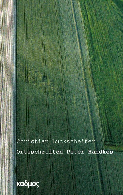 Cover-Bild Ortsschriften Peter Handkes